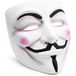 PARENCE. Anoniem V-masker voor Vendetta – Guy Fawkes-masker 20 x 18,5 cm – Kostuumaccessoires voor Halloween, Cosplay, Carnaval, Evenementen