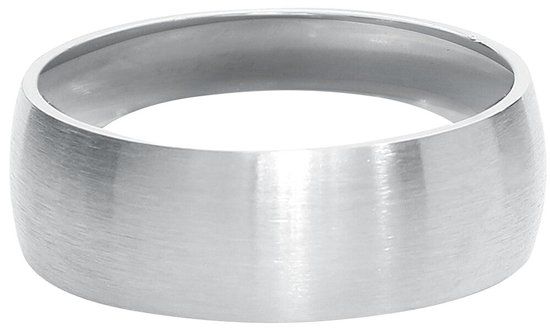 etNox Edelstahlring Ring zilverkleurig Roestvrij staal