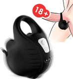 ARMONY - Cupping Vibrator Ring Remote Control Black