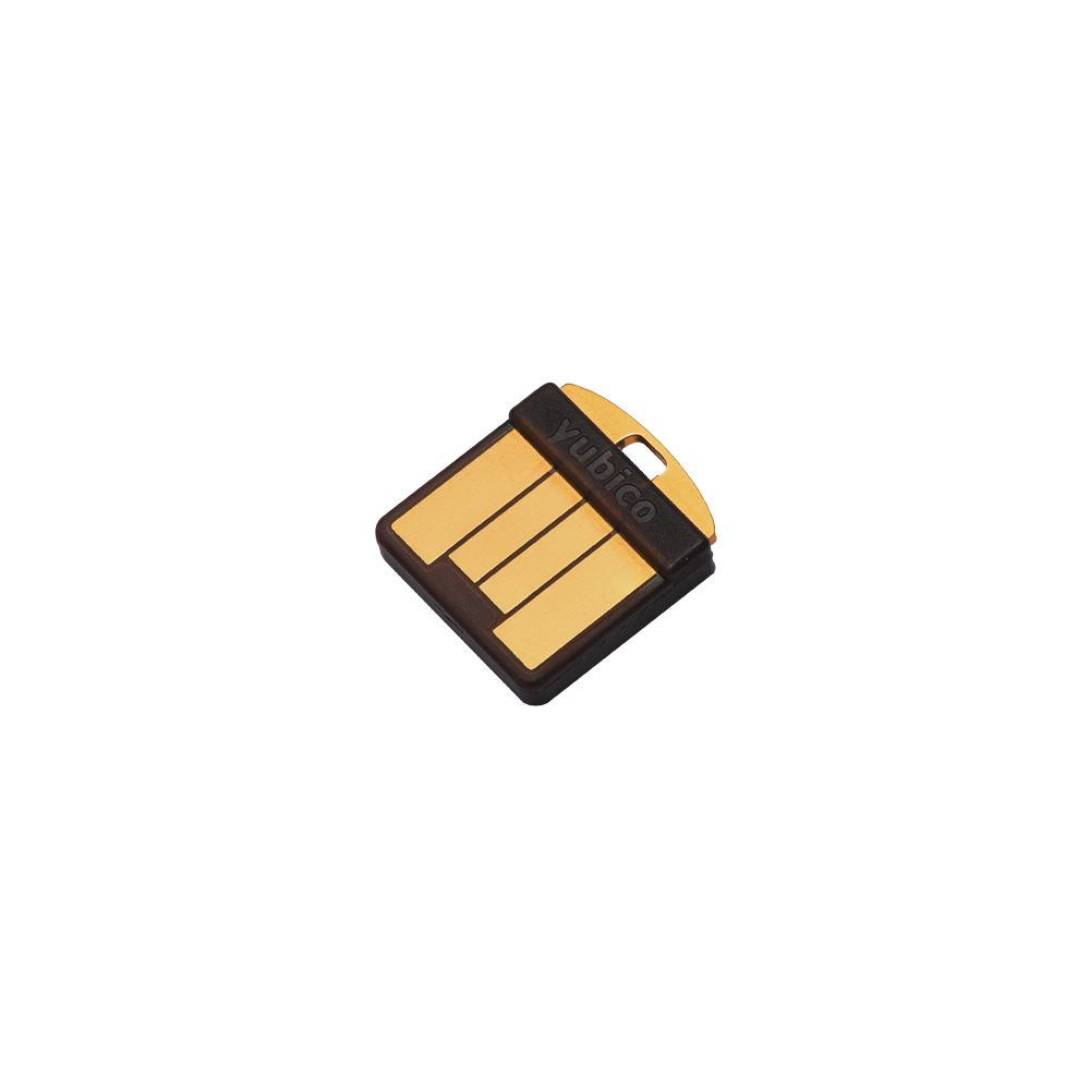 Yubico YubiKey 5 Nano - USB-A - Black/Gold