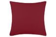 LOVELY CASA Kussensloop tas – Model Cottage – rood – 65 x 65 cm – 100% katoen