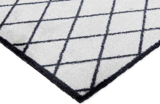 Zala Living Deurmat Scale 103169 50x70 cm Zwart & antraciet