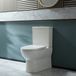 Hudson Reed Pack WC - Réservoir et cuvette à poser - Moderne - Blanc - Design compact