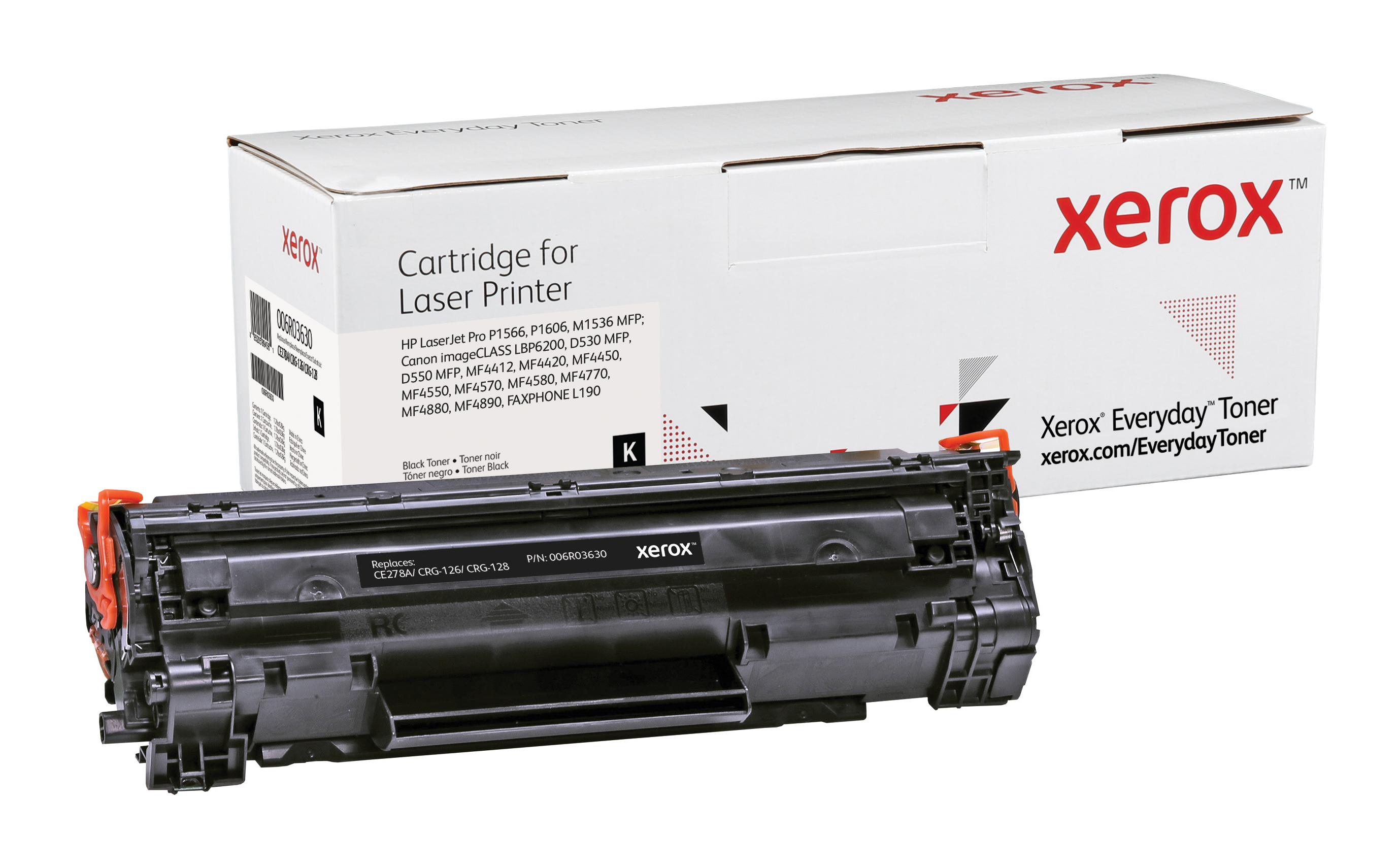 Xerox Everyday Zwart Toner vervangt de HP 78A (CE278A/ CRG-126/ CRG-128)