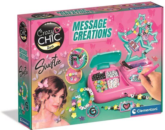 Top1Toys Clementoni Message Creations - Boodschappenpennen Maken Knutselpakket