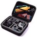 TEKCAM Draagtas voor actiecamera, beschermende opbergtas compatibel met Gopro Hero 12 11 10 9 8 7/AKASO EK7000/Brave 4/Brave 7 LE/Brave 8/APEMAN/APEXCAM/Dragon Touch Action Camera (Medium)