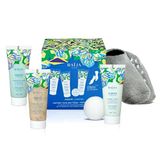 Baïja Cleansing Foot Set 30ml Peeling + 30ml Mask + Cleansing Cream + Pair of Socks + Bath Bomb