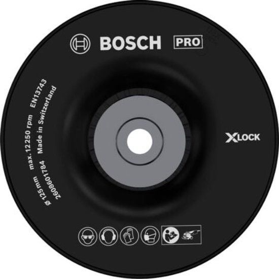 Bosch Accessories 2608601784 Steunschijf M14 hard Diameter 125 mm