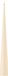 Deluxe Homeart Bougie LED Crème 5 x 38 cm