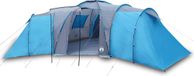 vidaXL Koepeltent 12-persoons waterdicht blauw