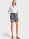 IT'S BASIC Rok 'Layered Mini Denim Skirt' blauw denim