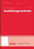 Brunnen 1042574 trainingscertificaat, DIN A4, gelinieerd, 28 pagina's, rood