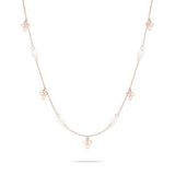 Tamaris Flower Pearl Halsketting Roségoud