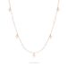 Tamaris Flower Pearl Halsketting Roségoud