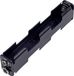Tru Components BH342-1B Porte-piles 4 AA (penlite) connexion à bouton-poussoir