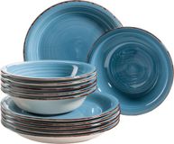 Mäser Serviesset LUMACA 12-delig Donkerblauw