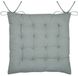 Stof Textile stoelkussen Coline - vert menthe - 38 x 38 x 4 cm