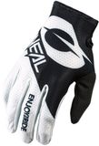 O'NEAL Matrix Stacked Zwart Wit Motorcross Handschoenen Maat S