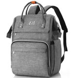 Laptop Rugzak Dames 15,6 inch, Waterdichte & Anti Diefstal, School Rugzak Tas voor Meisjes Tienermeisjes, Vrouwen Rugtas voor Reizen, Werk, Universiteit, Grijs