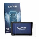 Savvies Screenprotector voor Carpuride W502T Pro 5" - Folie Beschermfolie transparant 18 Stuks