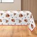 Douceur d'intérieur Rectangular Tablecloth (150 x 300 cm) with Teddy Bear, Printed Polyester
