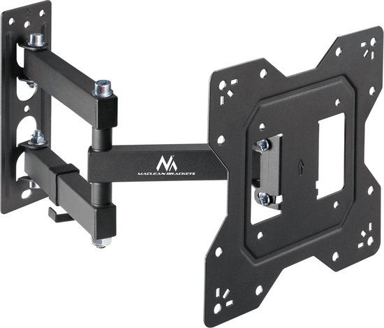 Maclean TV-beugel MC-700N - Universeel, VESA 200x200 max, 23-43 inch, 30kg, Zwart