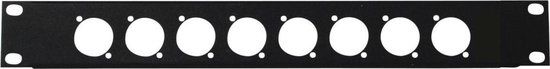 OMNITRONIC Front Panel Z-19 8x XLR (D-type) 1U