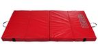 Tapis de gymnastique pliable rouge