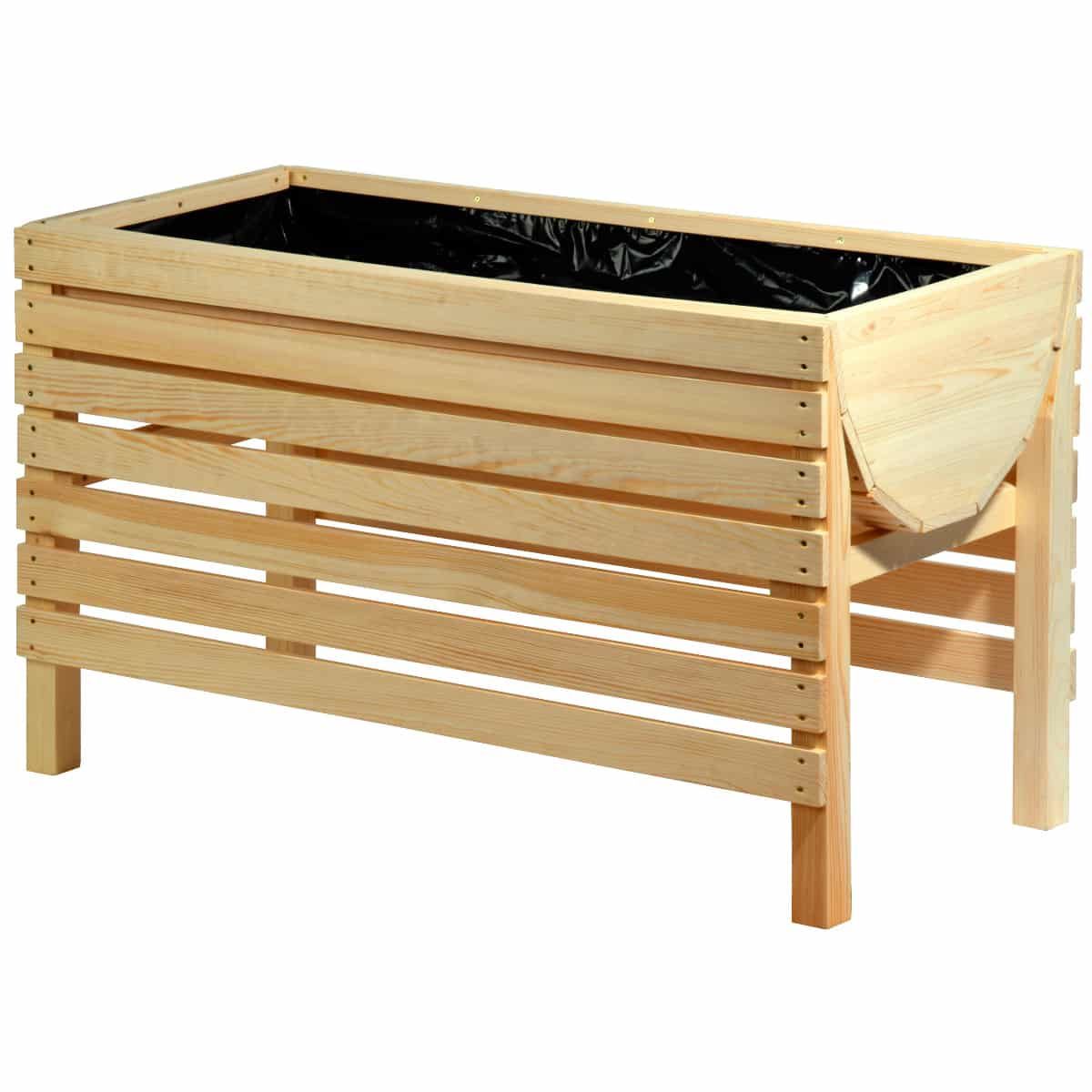Dobar 58196e Planten/kweekbed Hout Rechthoek