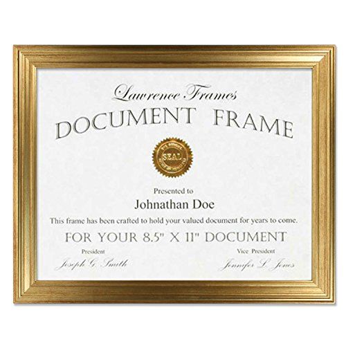 Lawrence Frames 8.5x11 Sutter gepolijst gouden fotolijst