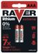 Raver Lithium Batterijen AAA - Penlite FR03 - 1.5V - Blister van 2 stuks