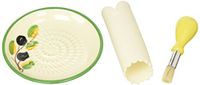 JOSKO Produkte Aroma grid set, Keramiek, geel, 12,8 cm, 3 stuks