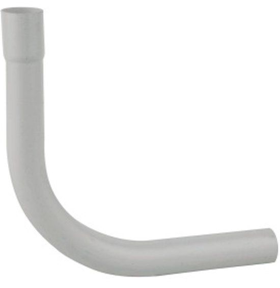 KIRCHHOFF Spoelpijp Bocht 90° - Wit - 200 x 200 mm