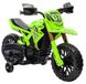 StarTech Elektrische kinderfiets - Zitmotorfiets - 6-volt accu - Stabilisatorwielen - Claxon - Startgeluid - Geschikt voor kinderen van 3-8 jaar - Groen