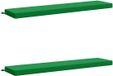 vidaXL - 2-delige Bankkussens SOEST 100% Polyester Groen 170 x 40 x 8 cm