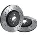 Magneti Marelli 50902167 remschijven, 2 stuks