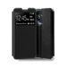 Cool ZTE Cool Flip-cover voor ZTE Blade A75, glad, zwart