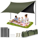Wan GmbH Tarp de camping imperméable 10x10ft