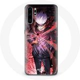 Maniacase Etui voor Huawei P30 Satoru Gojo Jujutsu Kaisen Manga art