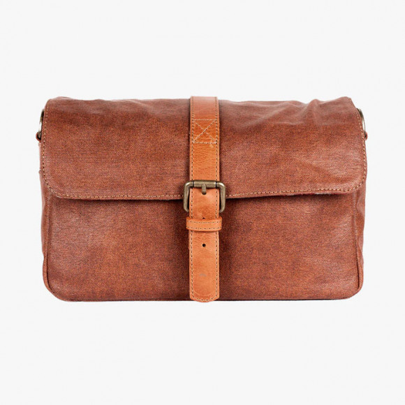 Bronkey Paris Camera bag Waxed Canvas Coffee Color Limited Edition