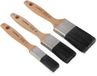 Copenhagen Pro Krex set de pinceaux - plat - 3 pièces - pour tous types de peinture - 1, 1,5 et 2 pouces