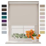 DTCH Rolgordijn Easy Verduisterend - Off White - 200 x 190 cm