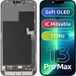 MP Display avec écran tactile compatible avec Apple iPhone 13 Pro Max, avec cadre, OLED souple FHD 120Hz version mobile IC, noir