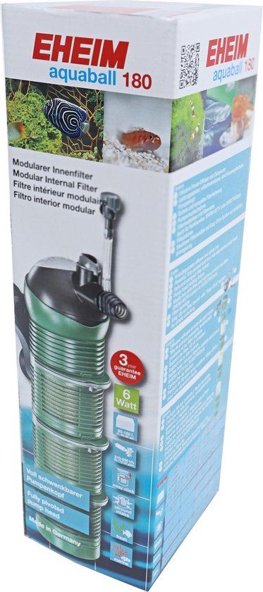 EHEIM Aquaball 180 Binnenfilter Aquarium - 650 l/h