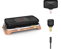Tefal Food & Co RE650J10 Raclette Grill 8 Personen Zwart