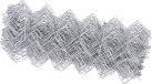 vidaXL Gaashek 25 x 0,4 m verzinkt staal zilver