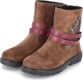 Ricosta bottines enfant FRIDA, en cuir brut, marron, taille : 25