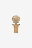 Sissy-Boy Goudkleurige flesstopper met schelp