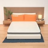 AILIME SRL Matras van traagschuim, voor tweepersoonsbed, 170 x 200 cm, hoogte 30 cm, afneembare overtrek, orthopedisch, medisch hulpmiddel