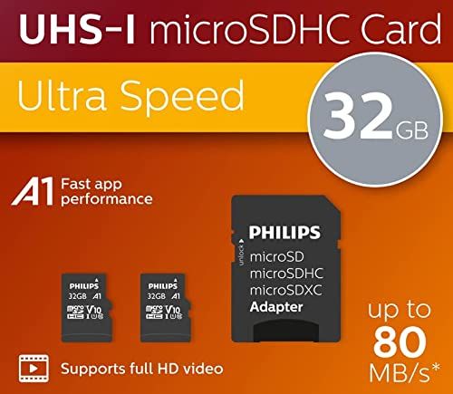 Philips FM32MP45D Micro SD 32GB - 2-pack